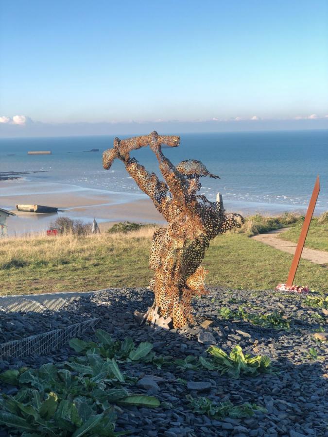 Normandia Du Lieu Foison Villa Nonant Eksteriør billede