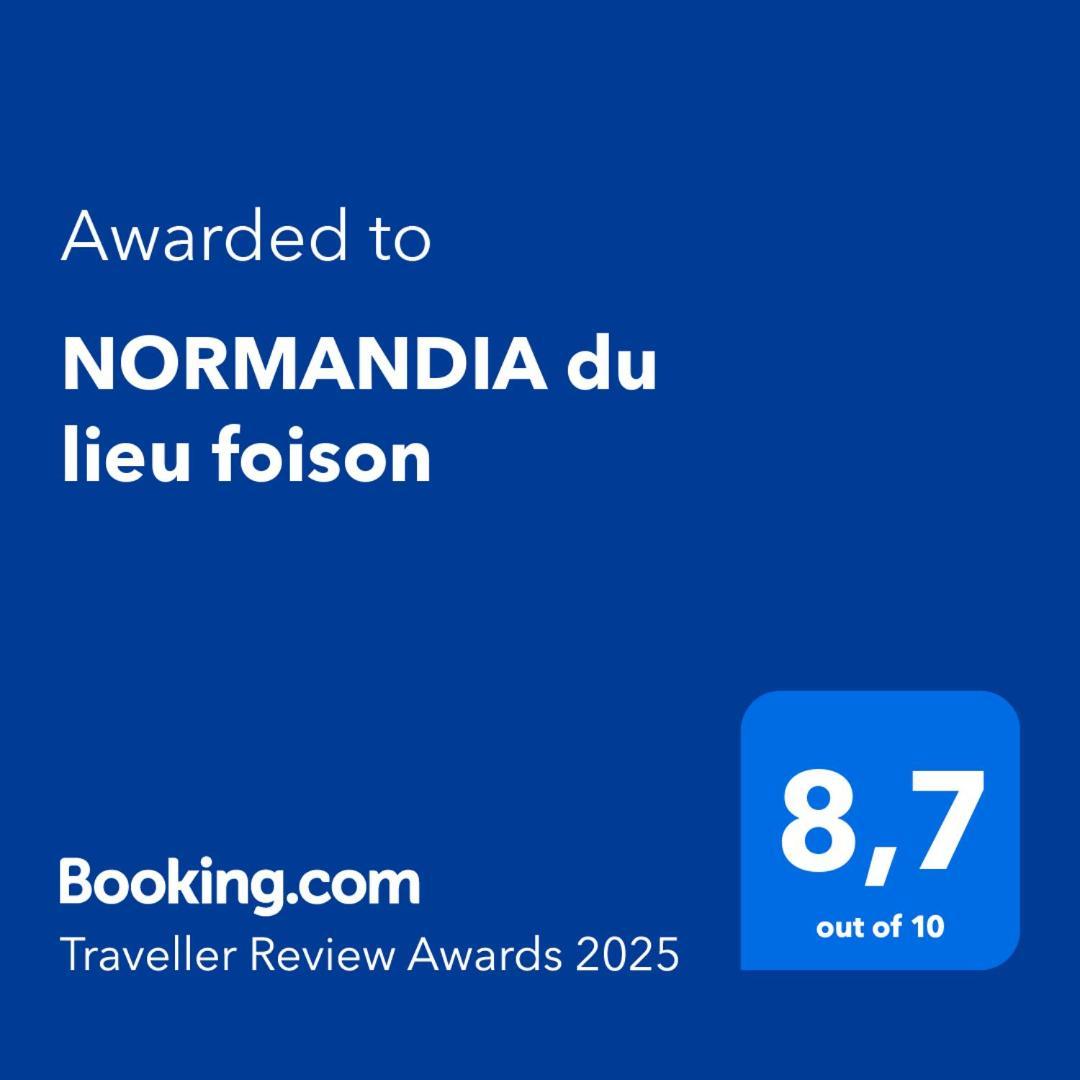Normandia Du Lieu Foison Villa Nonant Eksteriør billede